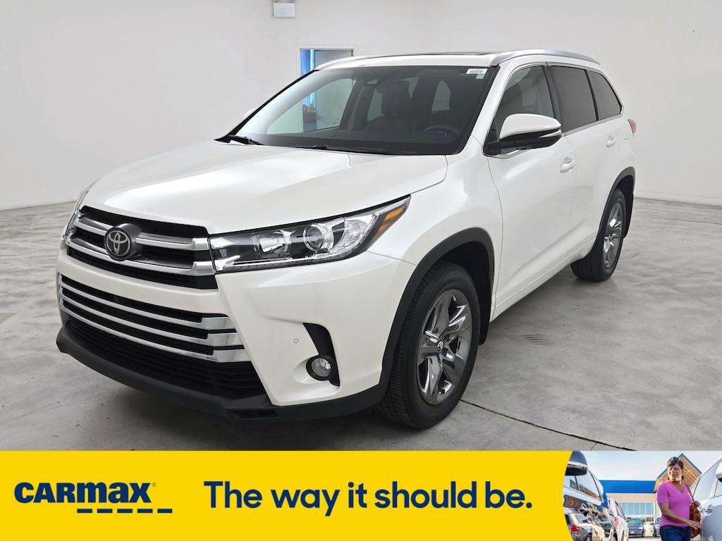 used 2017 Toyota Highlander car, priced at $30,998