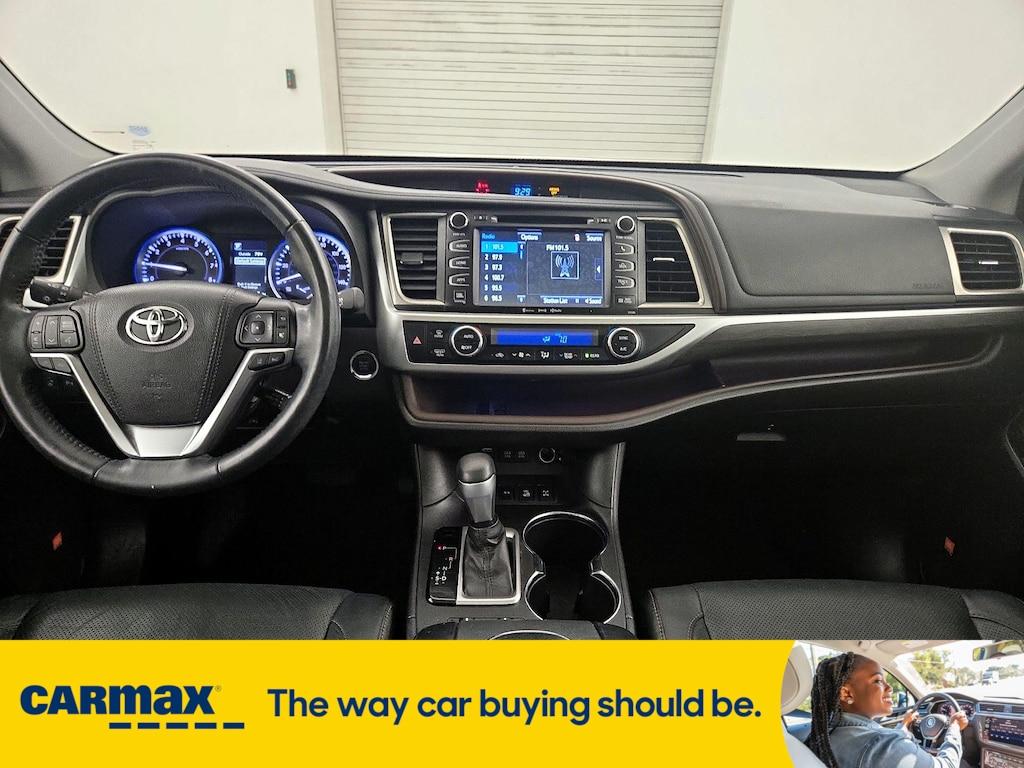 used 2017 Toyota Highlander car, priced at $30,998