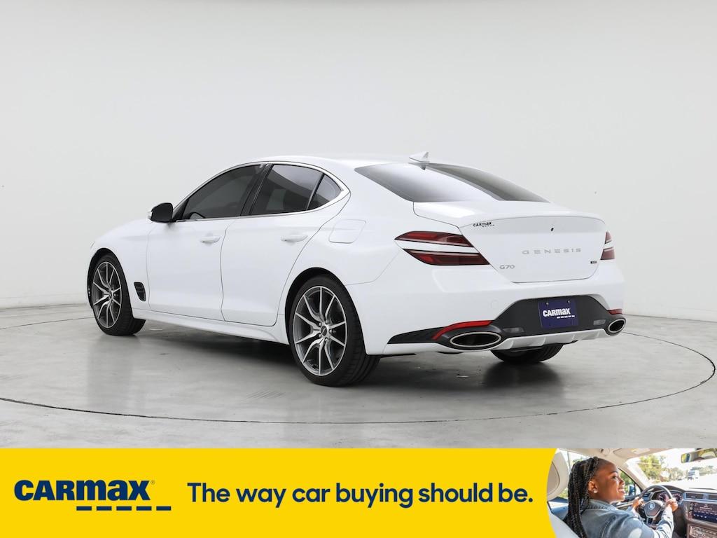 used 2022 Genesis G70 car, priced at $33,998