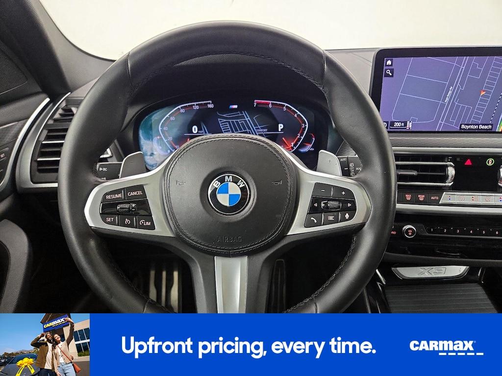 used 2022 BMW X3 car, priced at $30,998