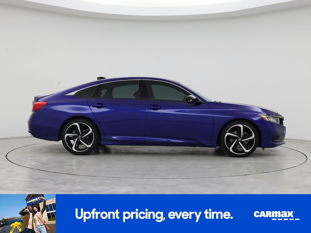 used 2021 Honda Accord car, priced at $28,998