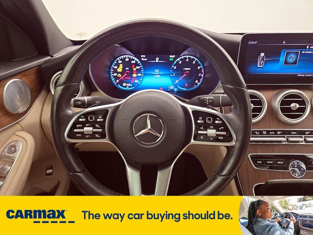 used 2021 Mercedes-Benz C-Class car, priced at $27,998