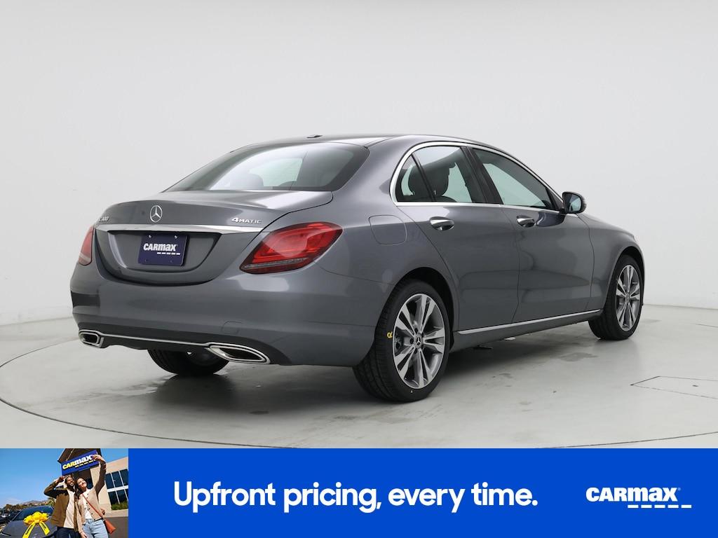 used 2021 Mercedes-Benz C-Class car, priced at $30,998