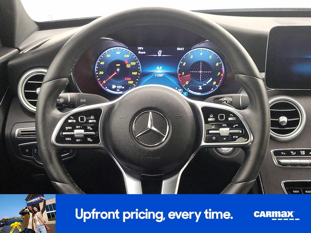 used 2021 Mercedes-Benz C-Class car, priced at $30,998