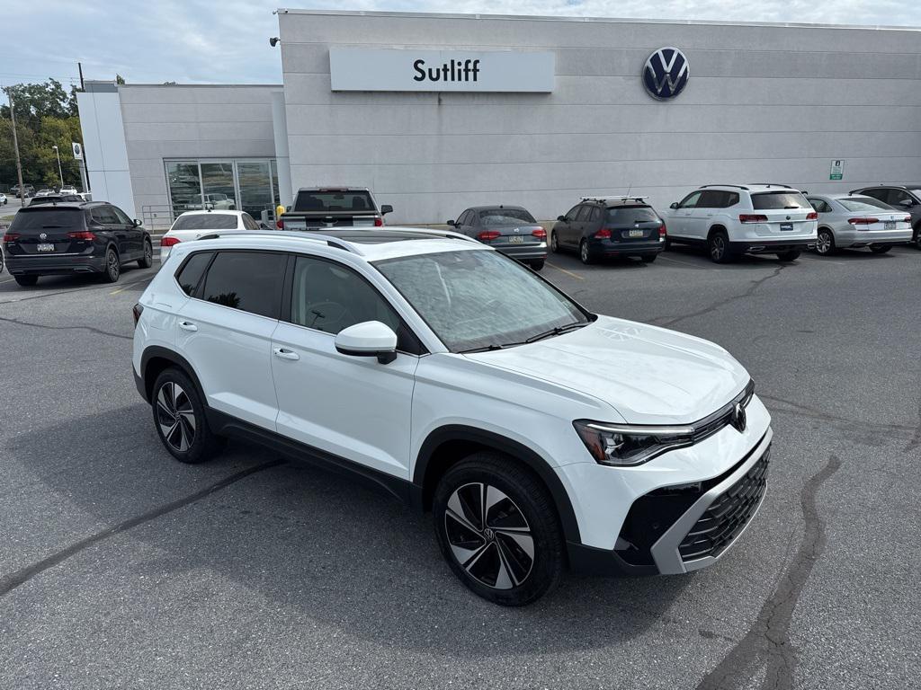 used 2025 Volkswagen Taos car, priced at $25,411