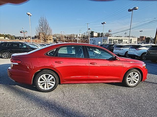 used 2021 Volkswagen Passat car, priced at $16,994