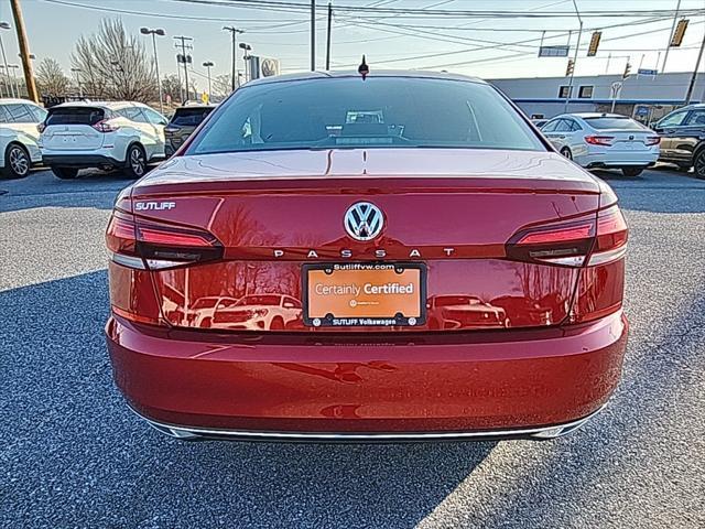 used 2021 Volkswagen Passat car, priced at $16,994