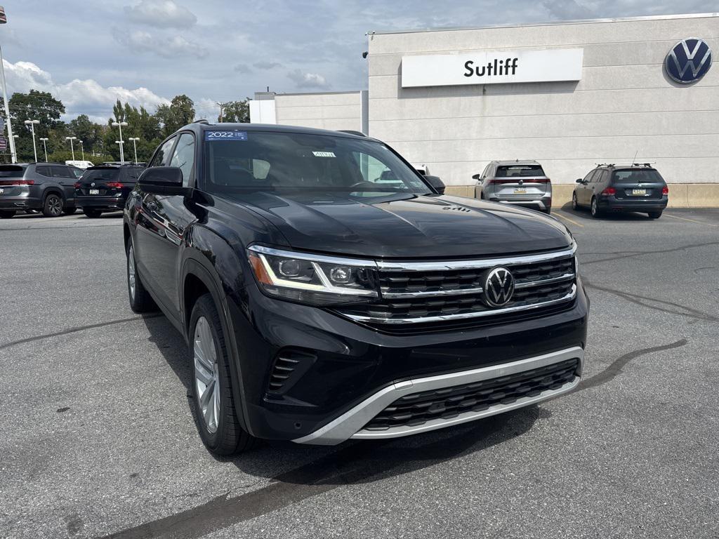 used 2022 Volkswagen Atlas Cross Sport car, priced at $24,994