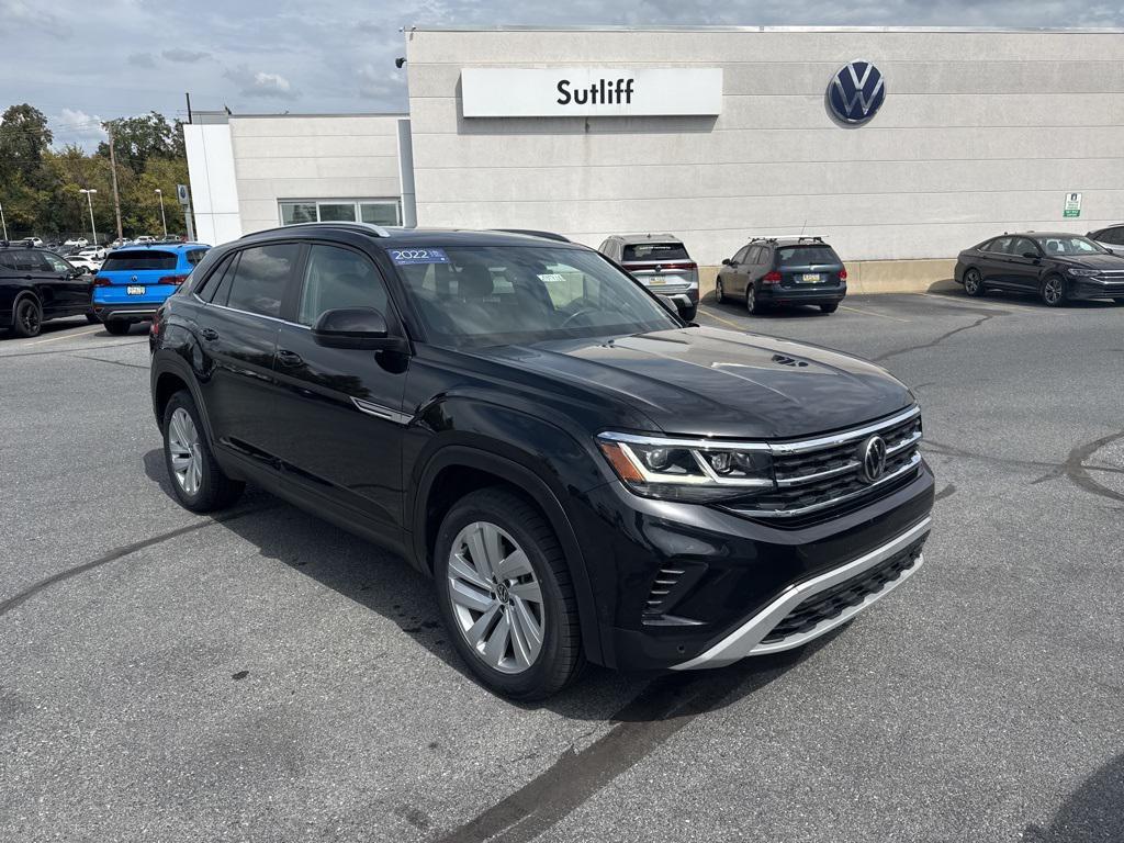 used 2022 Volkswagen Atlas Cross Sport car, priced at $24,994