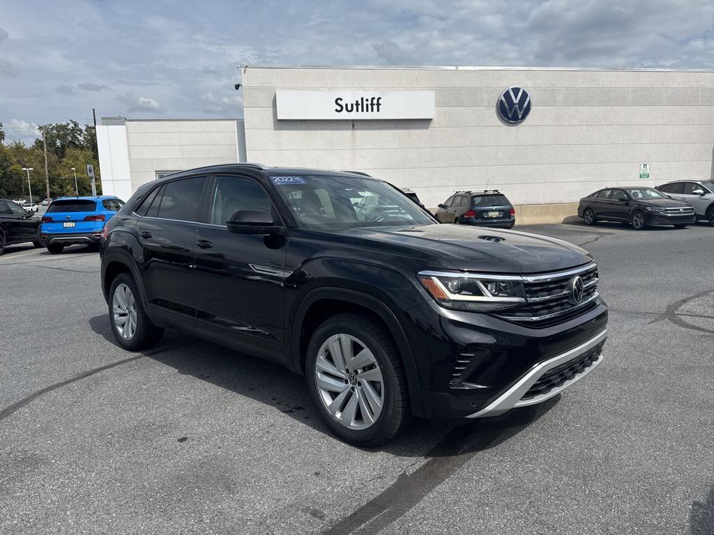 used 2022 Volkswagen Atlas Cross Sport car, priced at $25,534