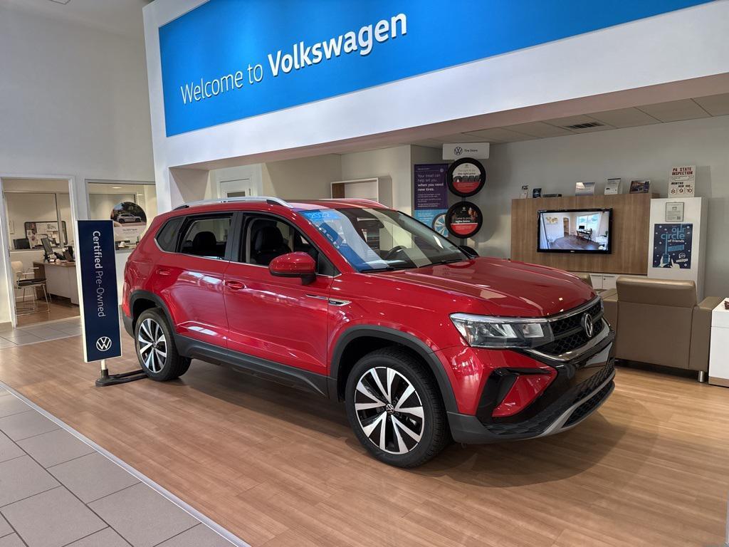 used 2022 Volkswagen Taos car, priced at $16,923