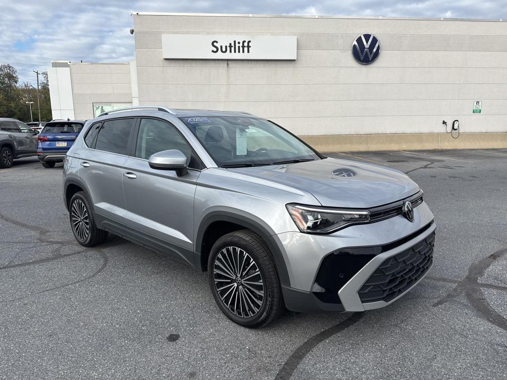 used 2025 Volkswagen Taos car, priced at $25,491