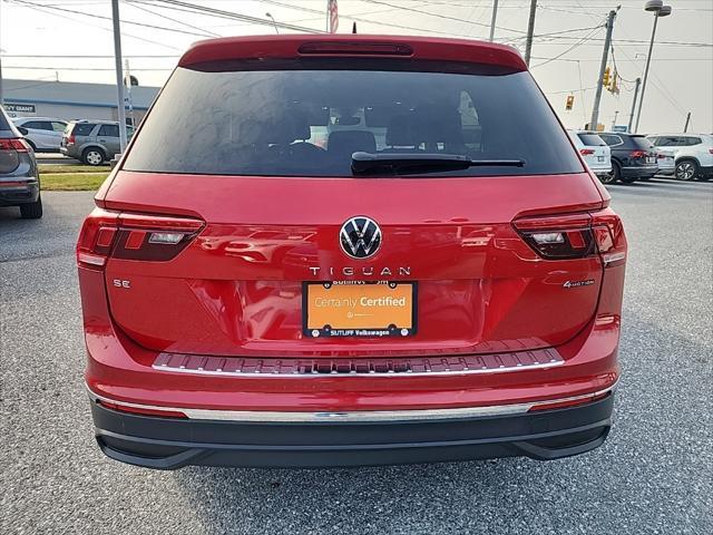 used 2022 Volkswagen Tiguan car, priced at $21,859