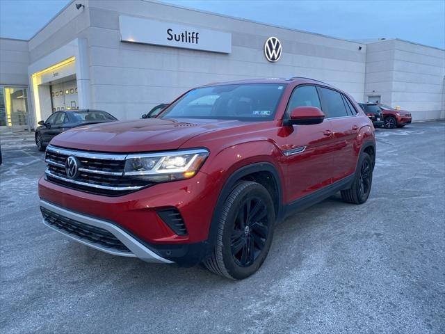 used 2022 Volkswagen Atlas Cross Sport car, priced at $27,164