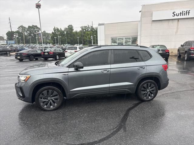 used 2023 Volkswagen Taos car, priced at $21,321