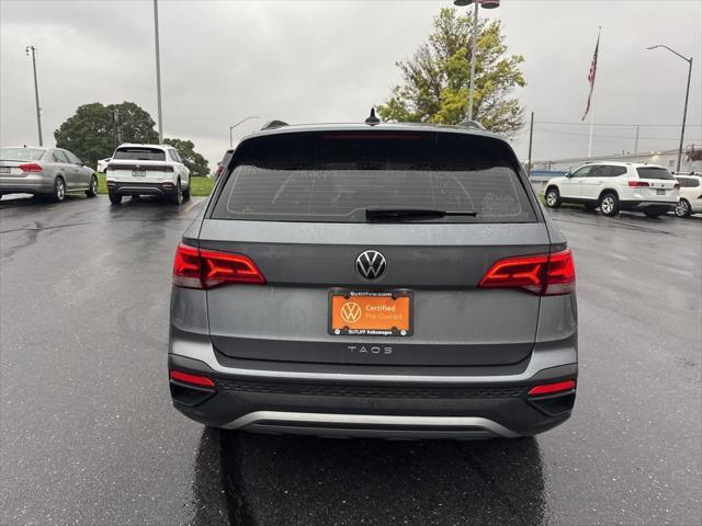 used 2023 Volkswagen Taos car, priced at $21,321