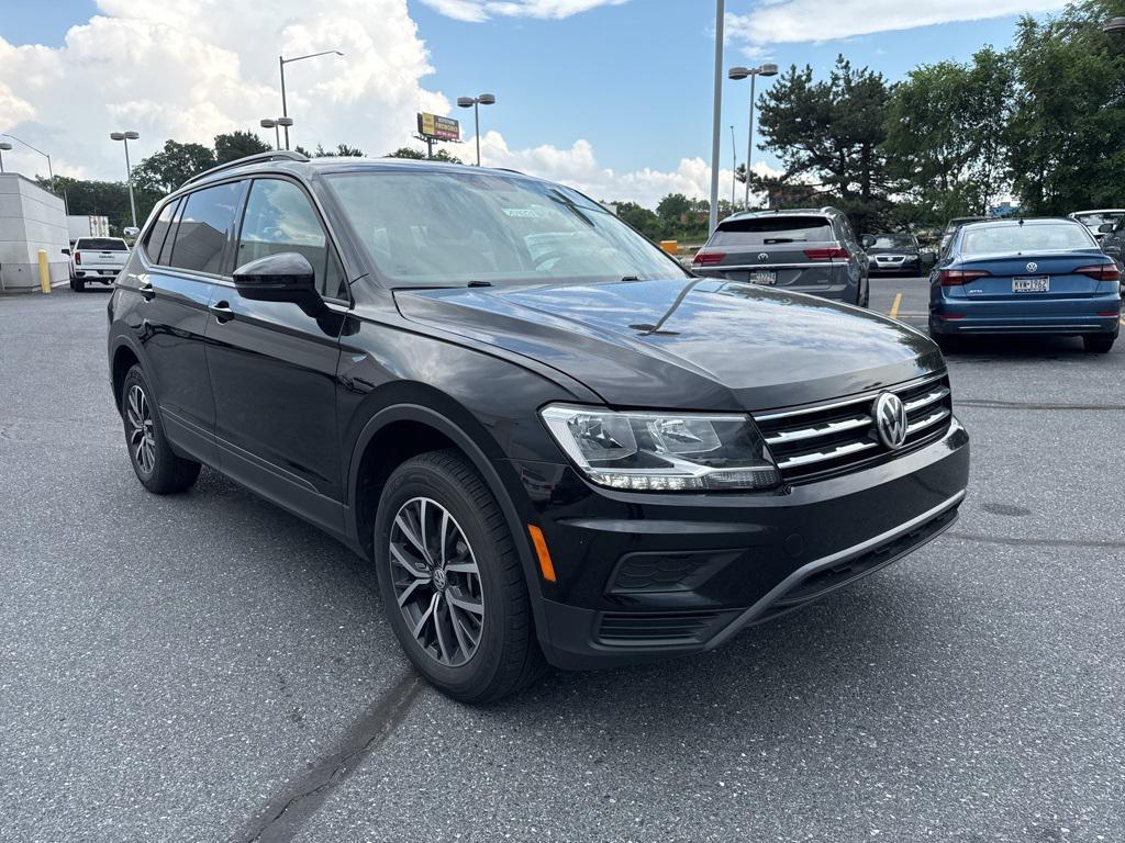 used 2021 Volkswagen Tiguan car, priced at $17,454