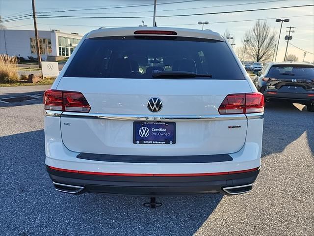 used 2021 Volkswagen Atlas car, priced at $23,968