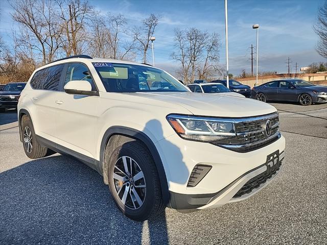 used 2021 Volkswagen Atlas car, priced at $23,968