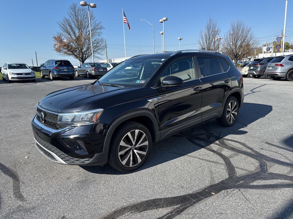 used 2022 Volkswagen Taos car, priced at $18,356