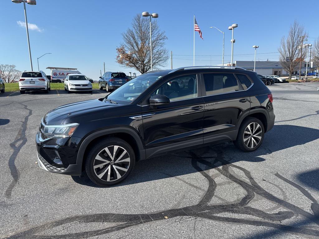 used 2022 Volkswagen Taos car, priced at $18,356
