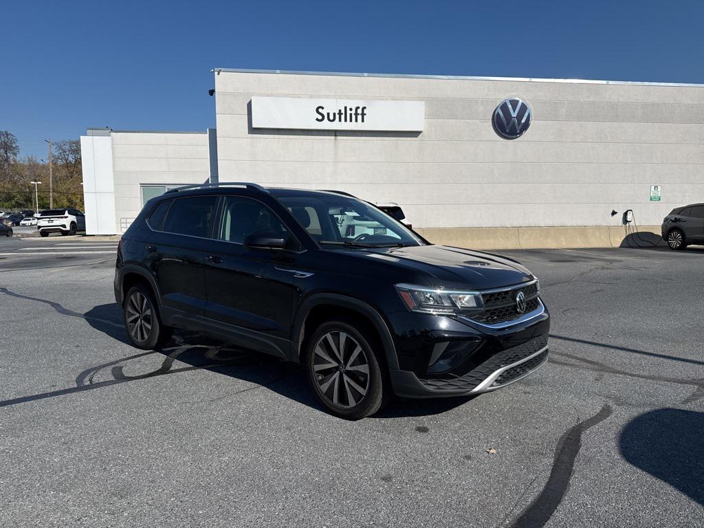 used 2022 Volkswagen Taos car, priced at $18,123