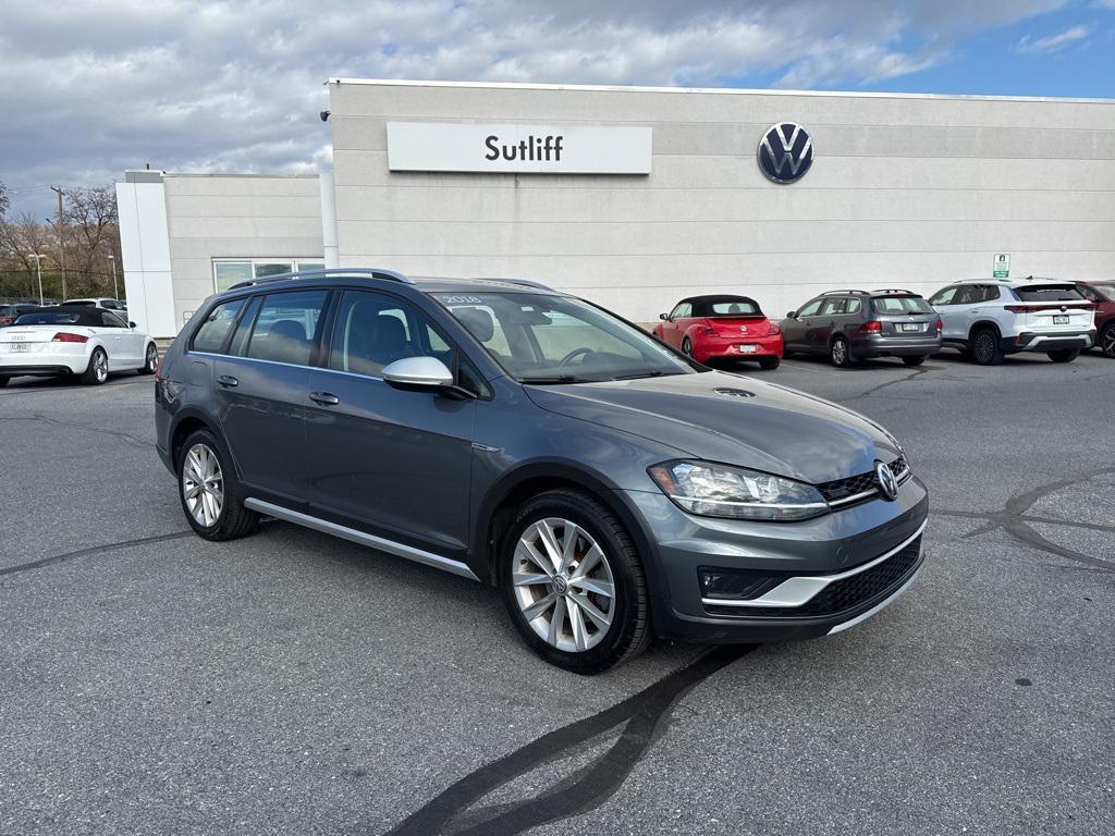 used 2018 Volkswagen Golf Alltrack car, priced at $19,244