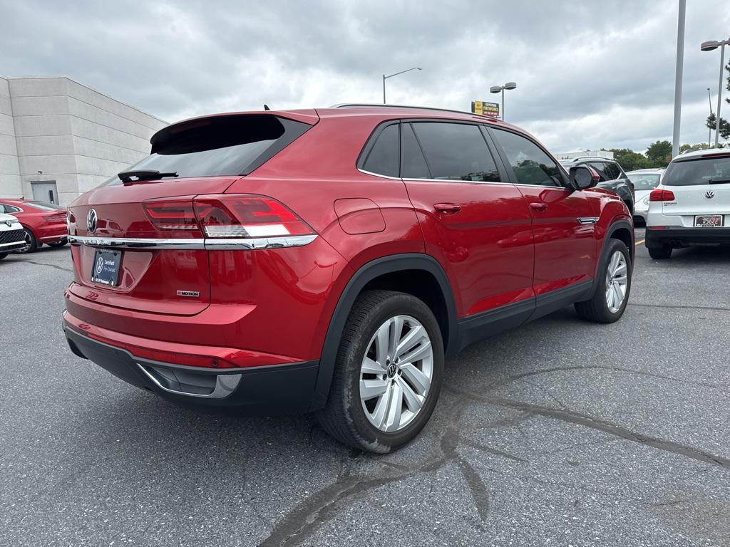 used 2021 Volkswagen Atlas Cross Sport car, priced at $24,943