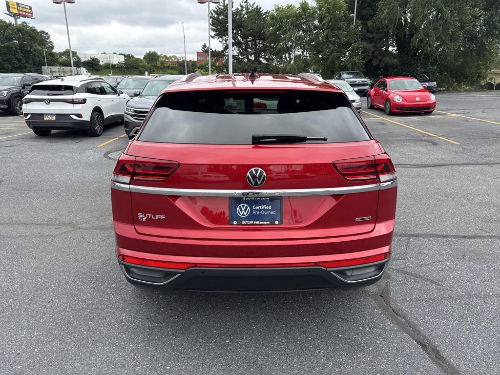 used 2021 Volkswagen Atlas Cross Sport car, priced at $24,943