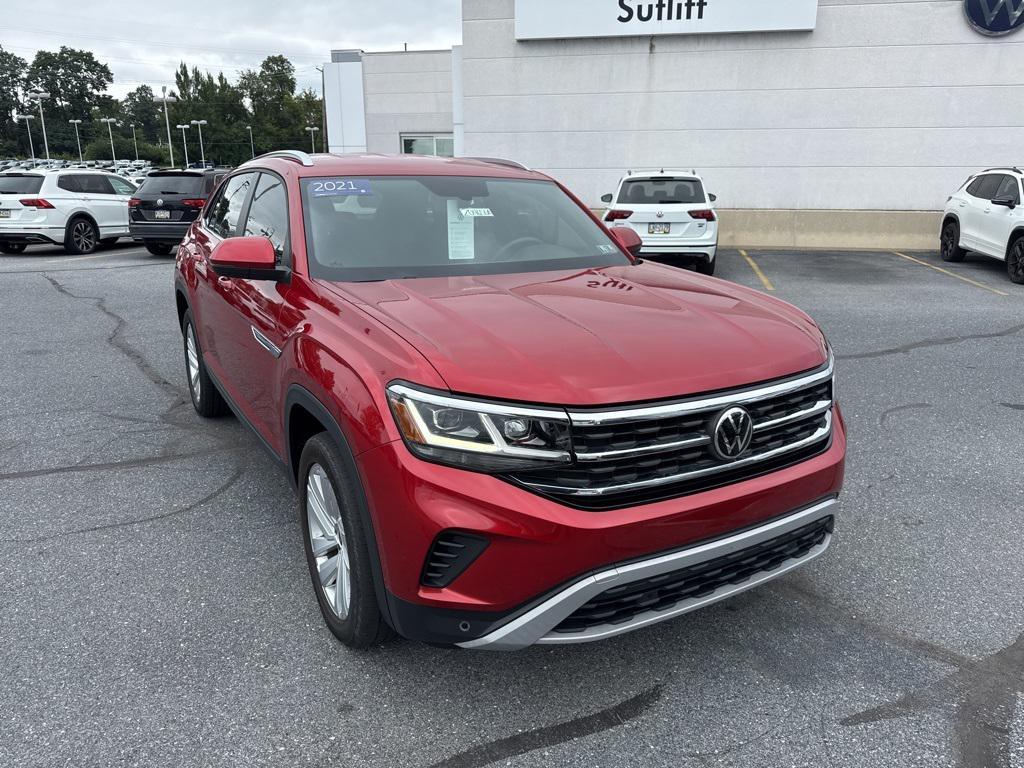 used 2021 Volkswagen Atlas Cross Sport car, priced at $24,943