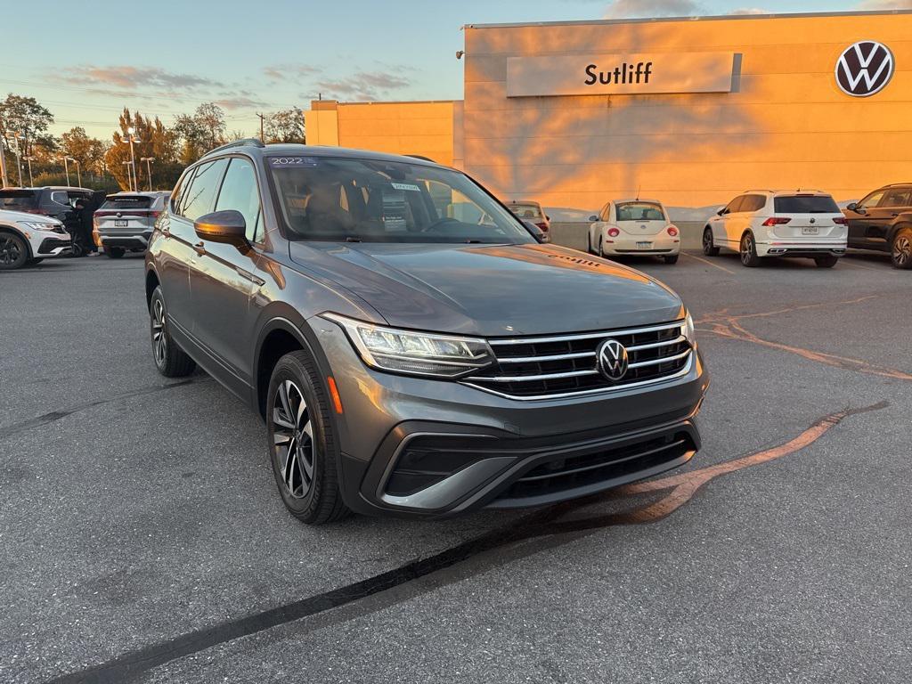used 2022 Volkswagen Tiguan car, priced at $20,225