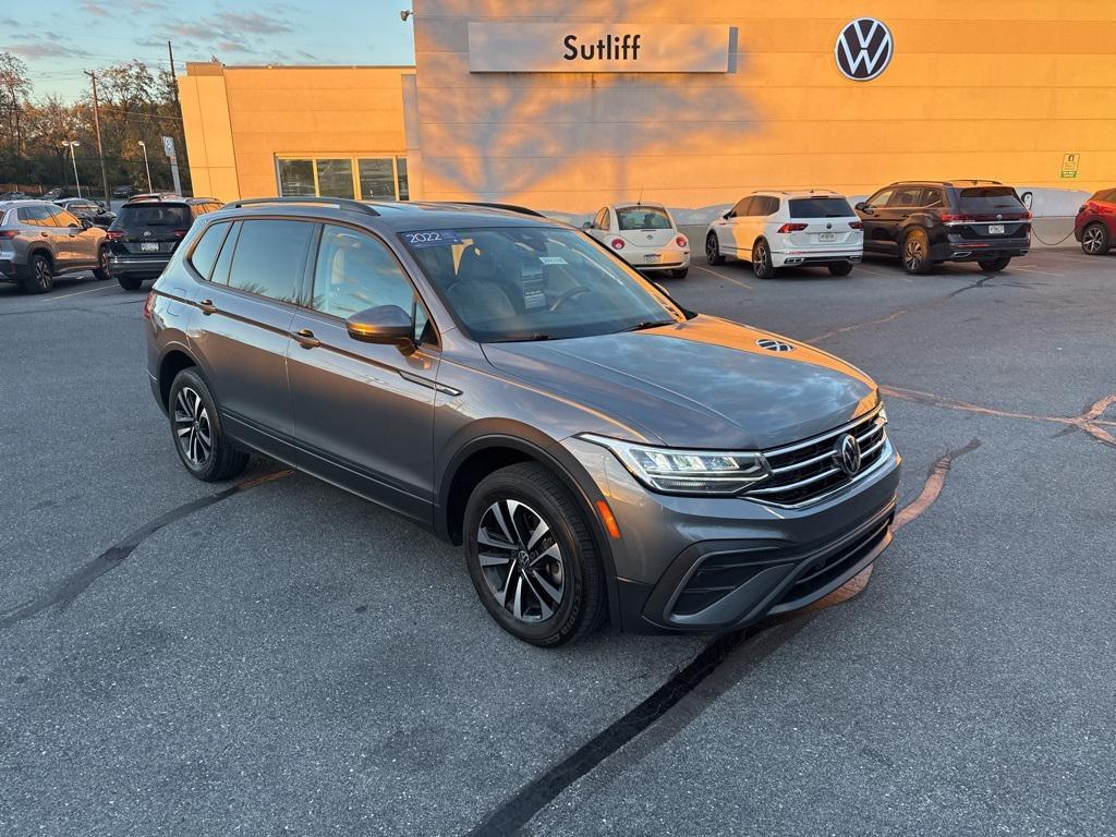 used 2022 Volkswagen Tiguan car, priced at $20,225