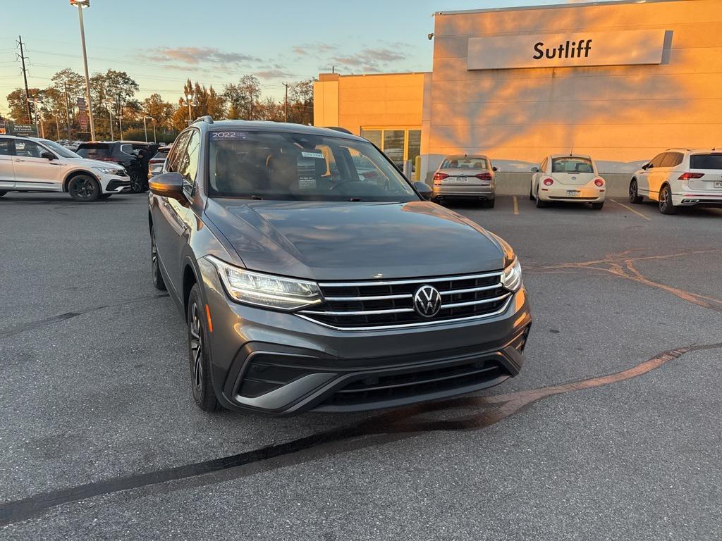 used 2022 Volkswagen Tiguan car, priced at $20,225