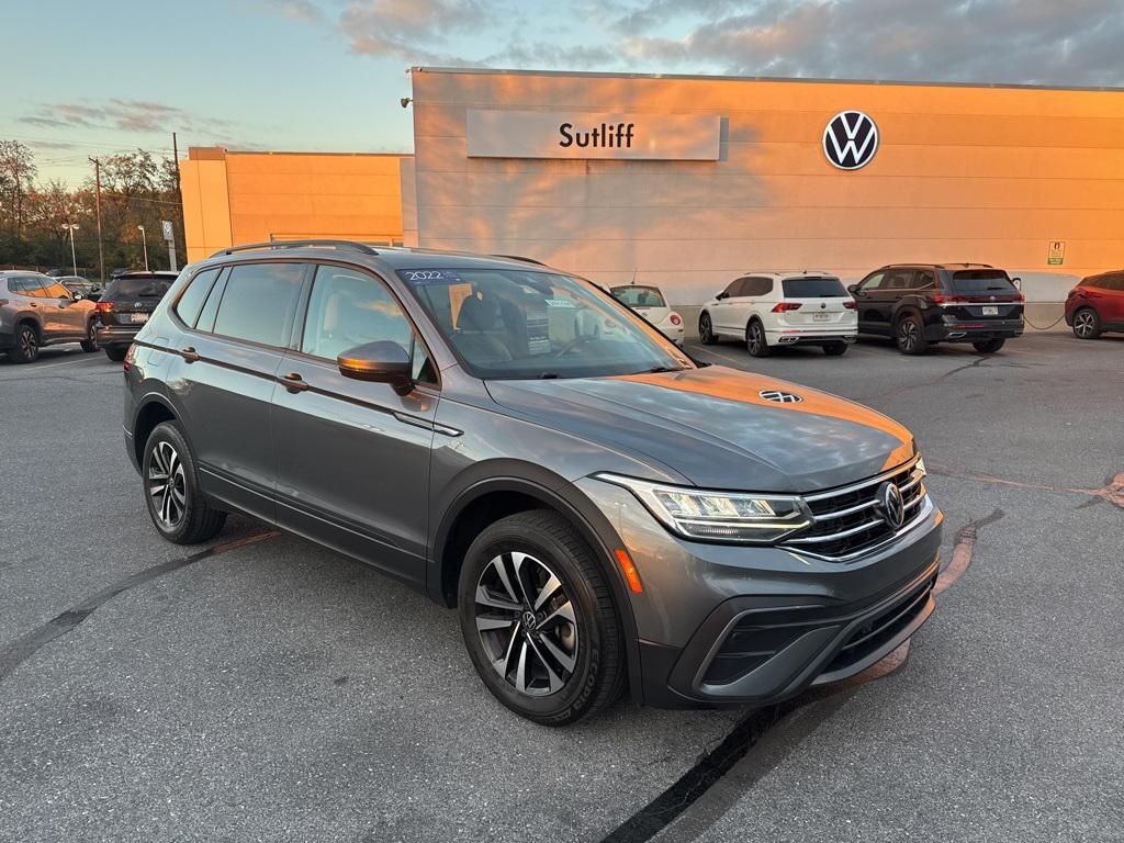 used 2022 Volkswagen Tiguan car, priced at $20,225