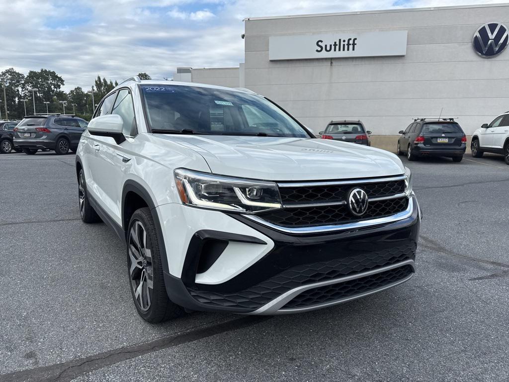 used 2022 Volkswagen Taos car, priced at $24,469
