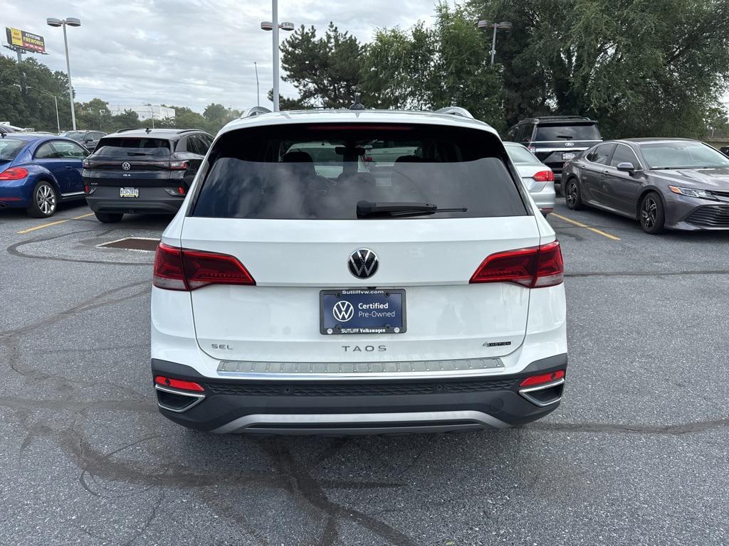 used 2022 Volkswagen Taos car, priced at $24,469