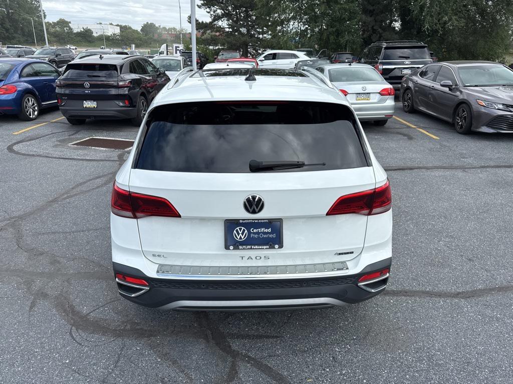 used 2022 Volkswagen Taos car, priced at $24,469
