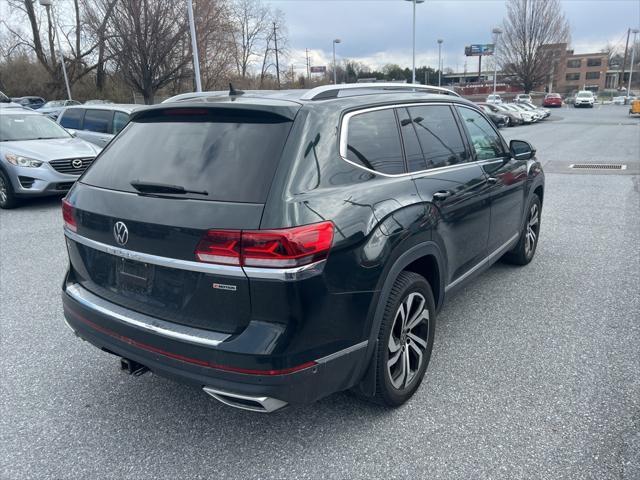 used 2021 Volkswagen Atlas car, priced at $25,546