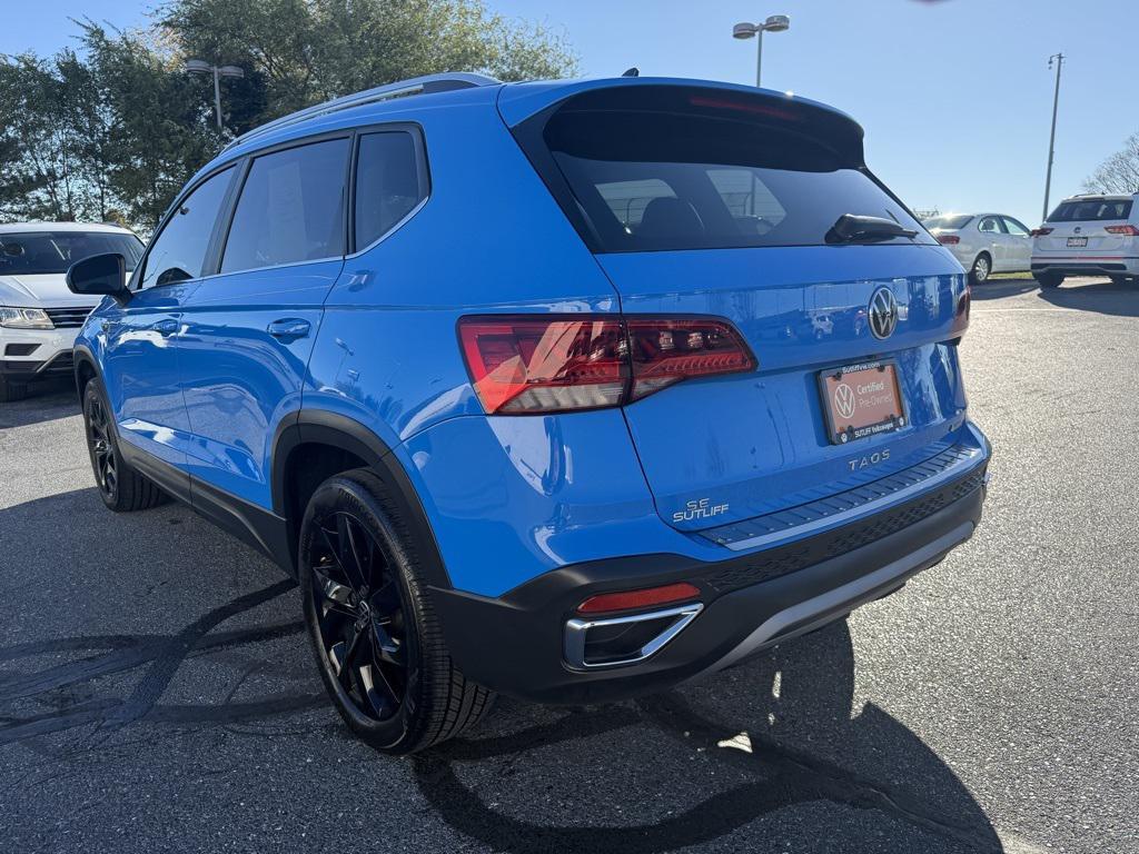 used 2023 Volkswagen Taos car, priced at $22,305