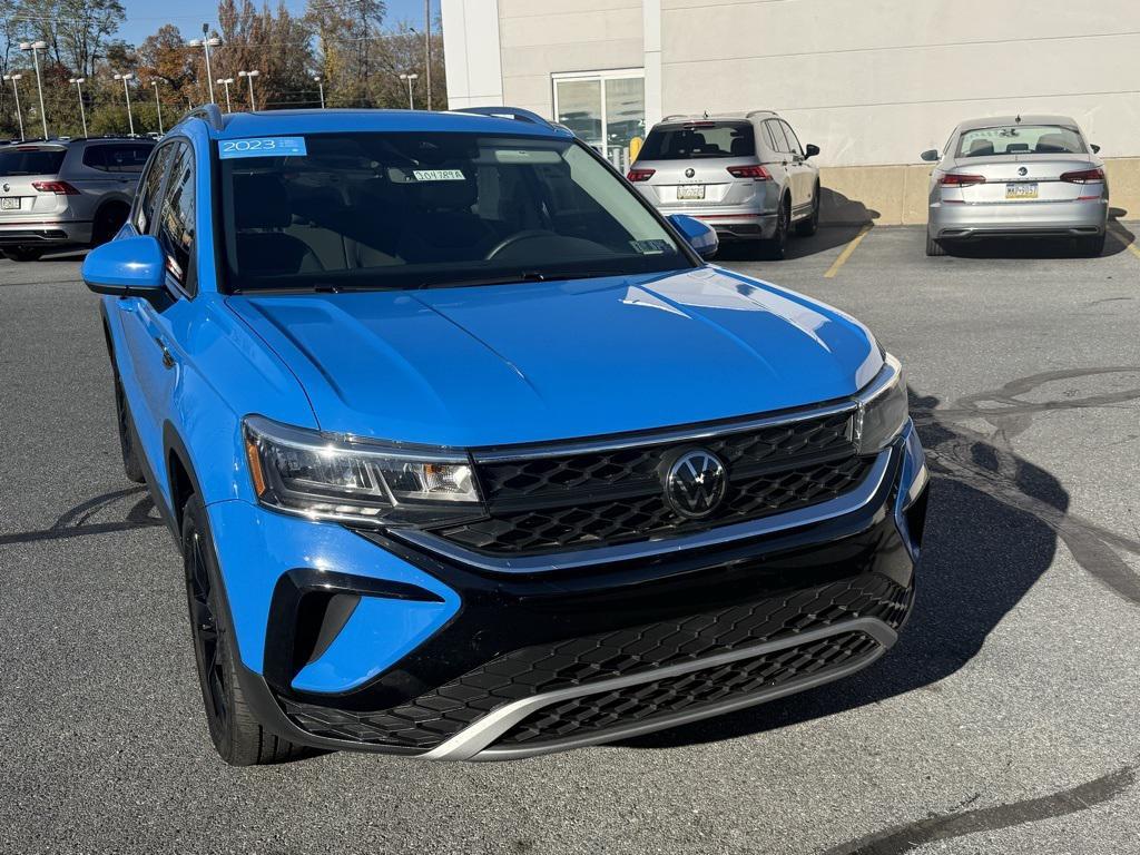 used 2023 Volkswagen Taos car, priced at $22,305