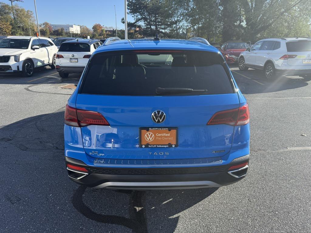 used 2023 Volkswagen Taos car, priced at $22,305