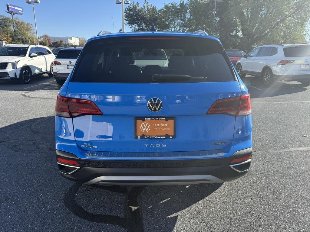 used 2023 Volkswagen Taos car, priced at $22,305
