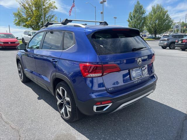 used 2022 Volkswagen Taos car, priced at $22,357