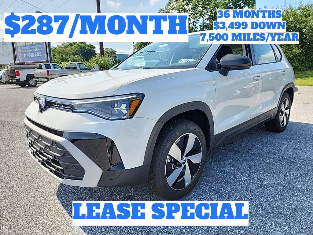 new 2025 Volkswagen Taos car, priced at $26,419