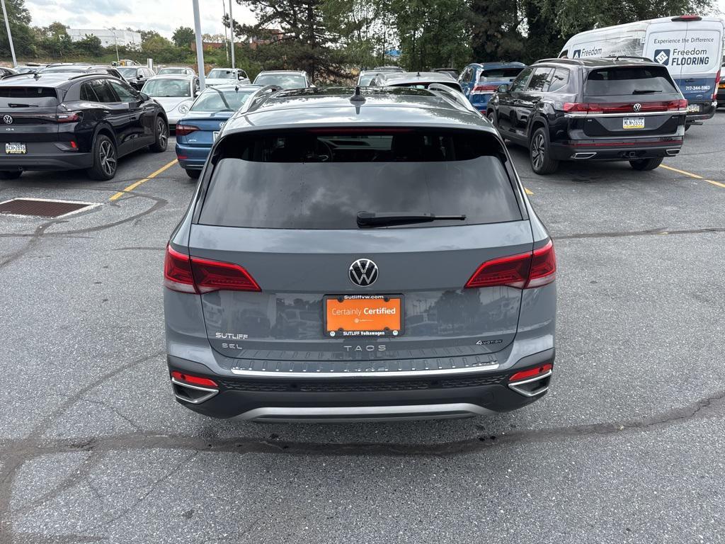 used 2023 Volkswagen Taos car, priced at $24,974