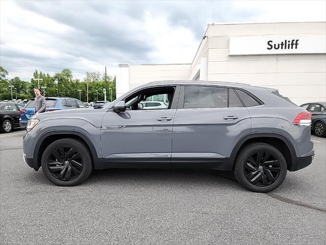 used 2021 Volkswagen Atlas Cross Sport car, priced at $22,131