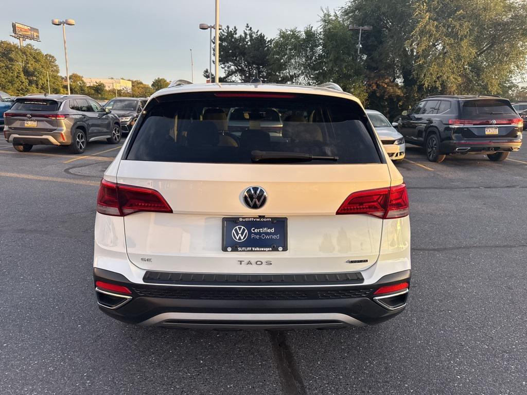 used 2022 Volkswagen Taos car, priced at $20,556