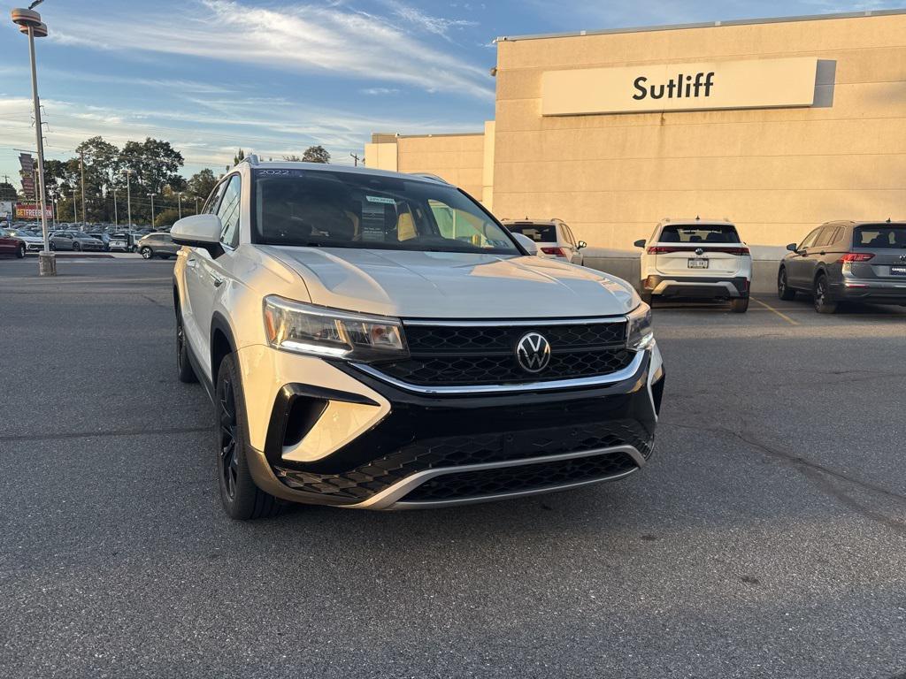 used 2022 Volkswagen Taos car, priced at $20,556