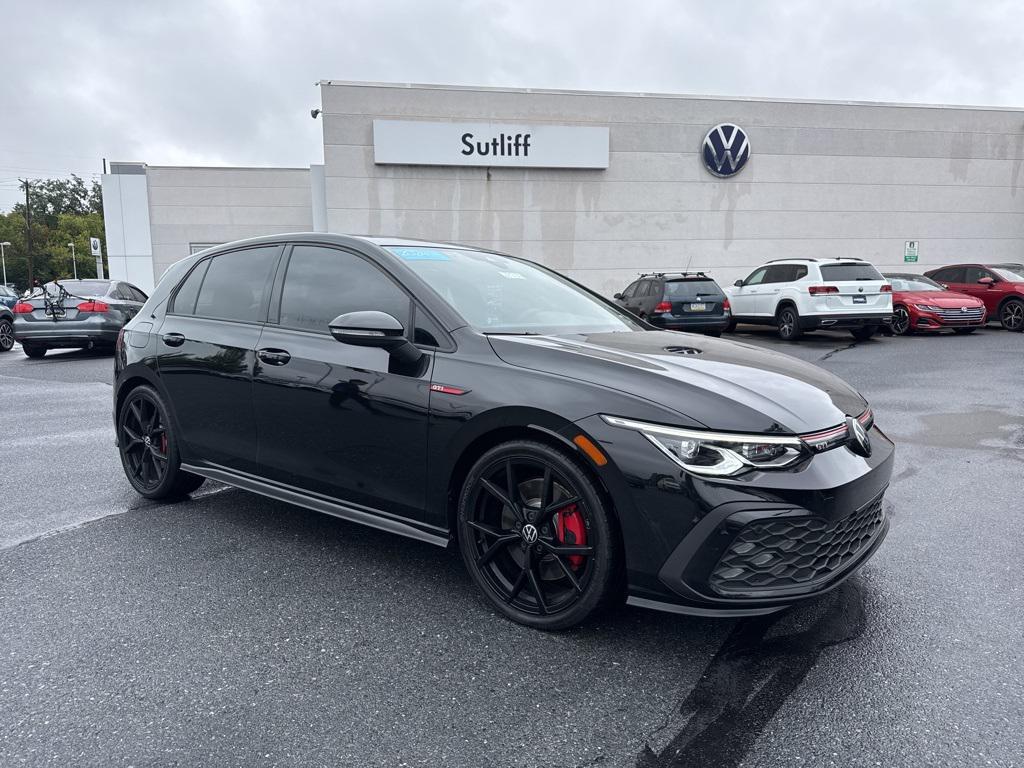 used 2024 Volkswagen Golf GTI car, priced at $34,178