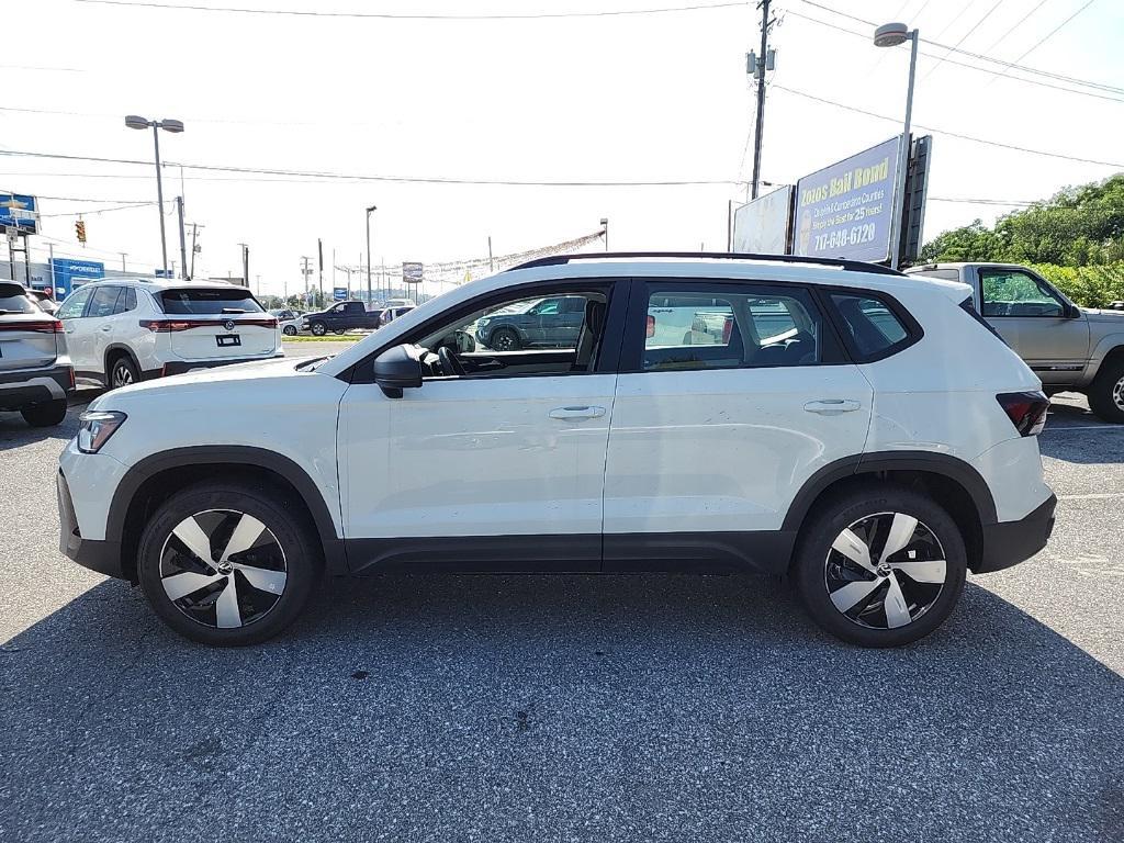 new 2025 Volkswagen Taos car, priced at $28,109